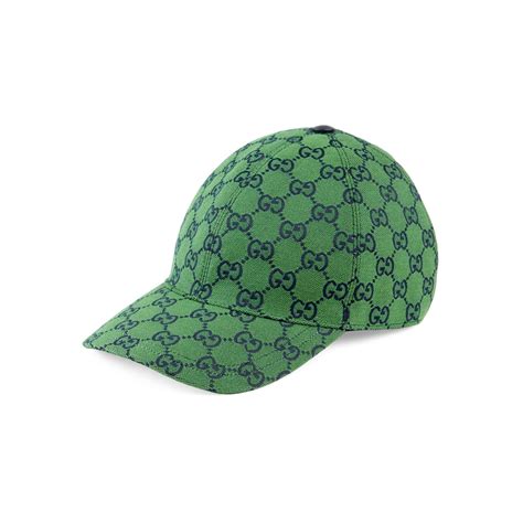 casquette gucci vert pomme|Gucci Casquette plate avec étriers et pomme GG.